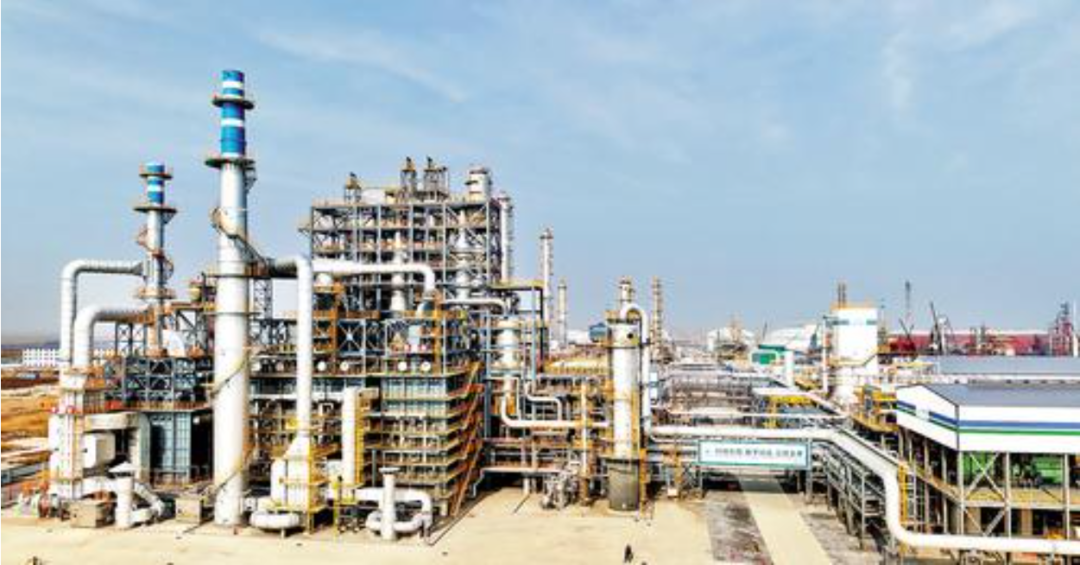 11月12日航拍的河北凯意新材料科技有限公司厂区。 本报记者王雅楠摄