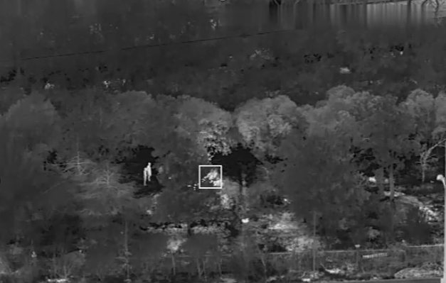 PC4双光谱热成像云台火点检测