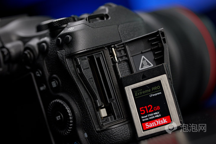 CFexpress Type-B+UHS-II SD双卡槽