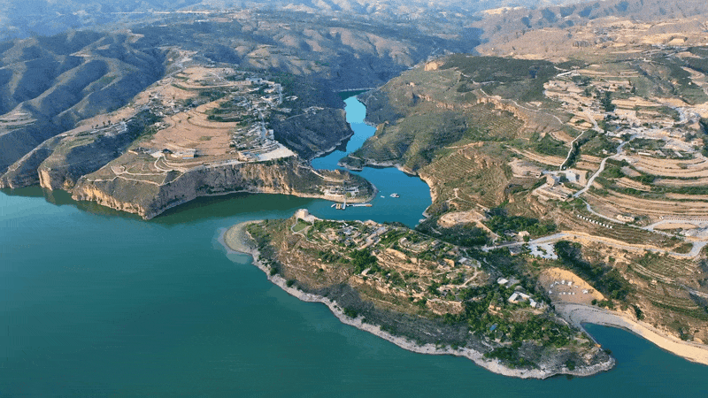 偏关老牛湾。人民网 卢鹏宇摄