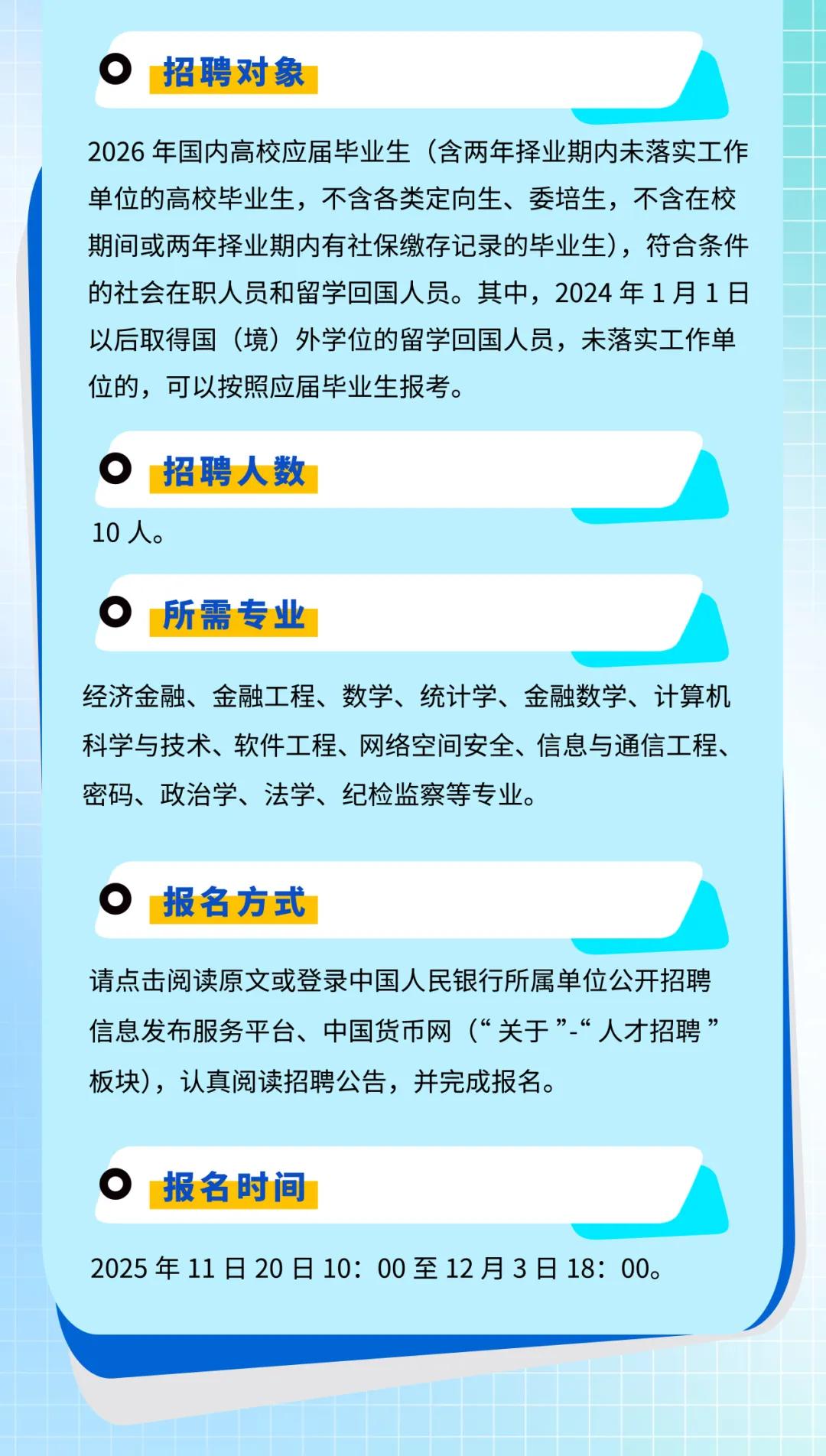 中国外汇交易中心（全国银行间同业拆借中心）2026年度公开招聘启动