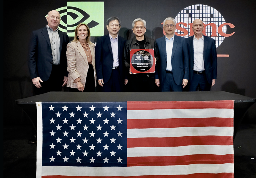 英伟达与台积电在美国亚利桑那工厂生产 Blackwell｜来源：路透社