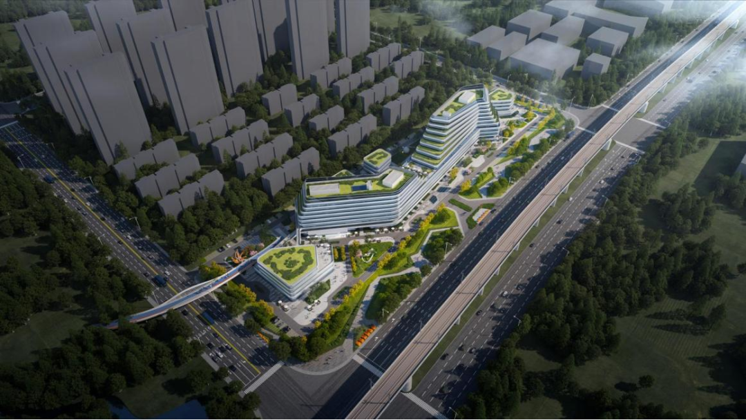 ▲ 星谷科创中心鸟瞰图