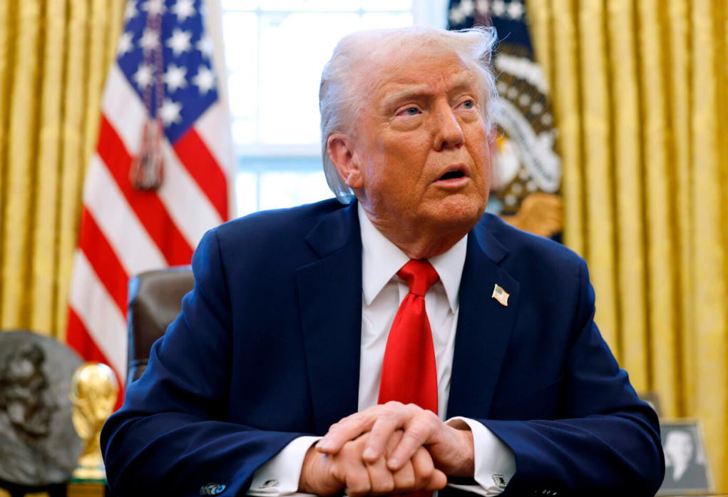 △美国总统特朗普（资料图）