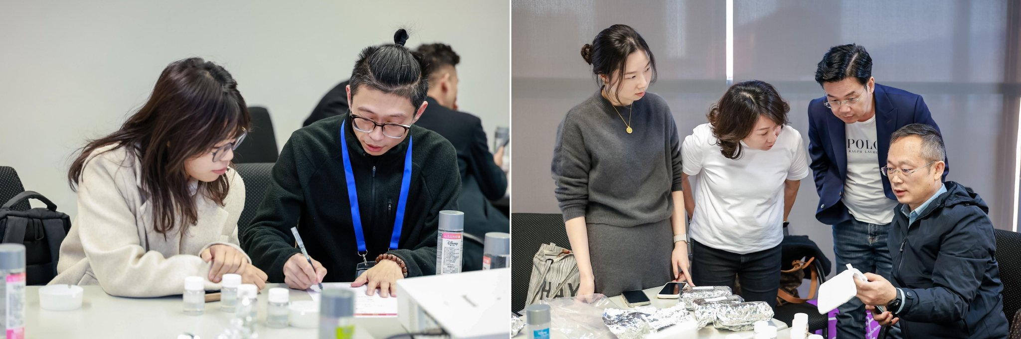 （图/江政潮与现场观众互动交流）