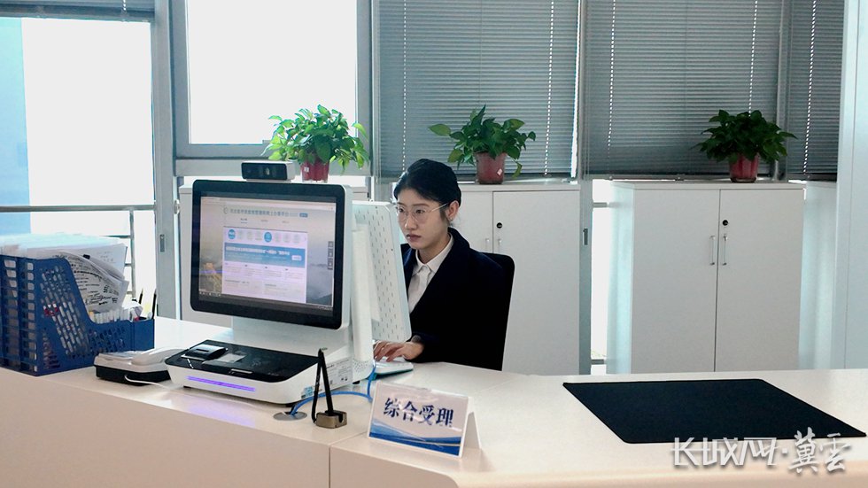 雄安高新区政务服务大厅。刘笑男 摄