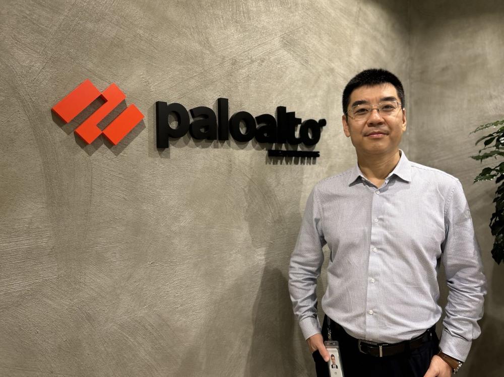 图：派拓网络大中华区售前总经理董春涛。