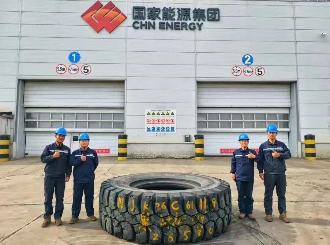 ▲海安集团生产的轮胎，创下全球“最长寿”纪录！