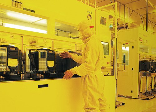 ▲ 台积电晶圆厂内景