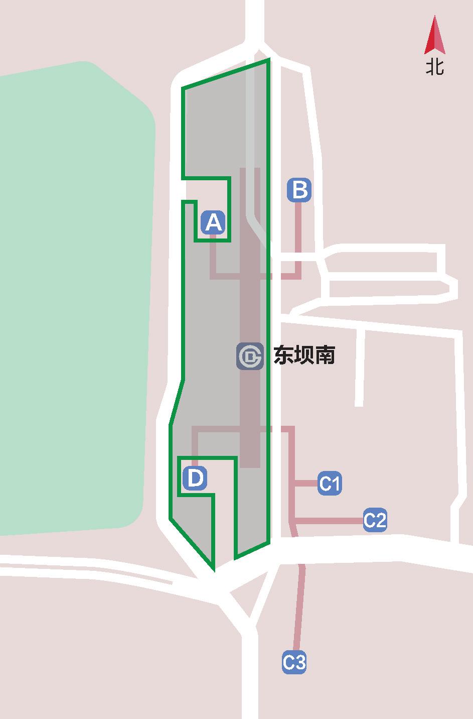 東壩南站開通近一年　圍擋為何還不拆？