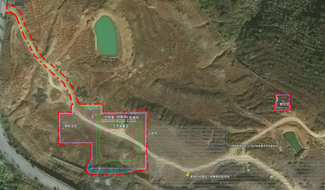 项目所在地示意图