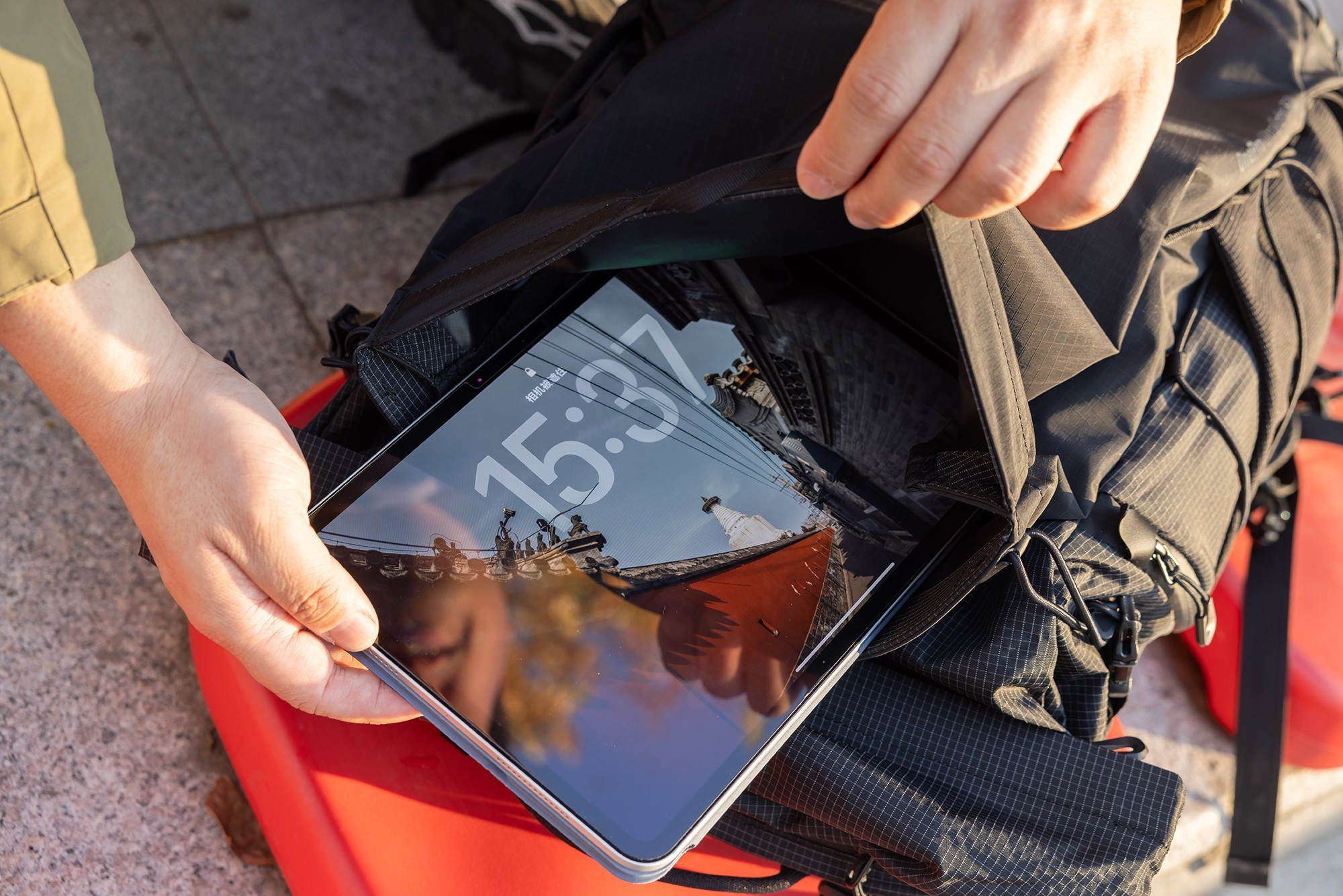 袋鼠仓可收纳更多随身物品