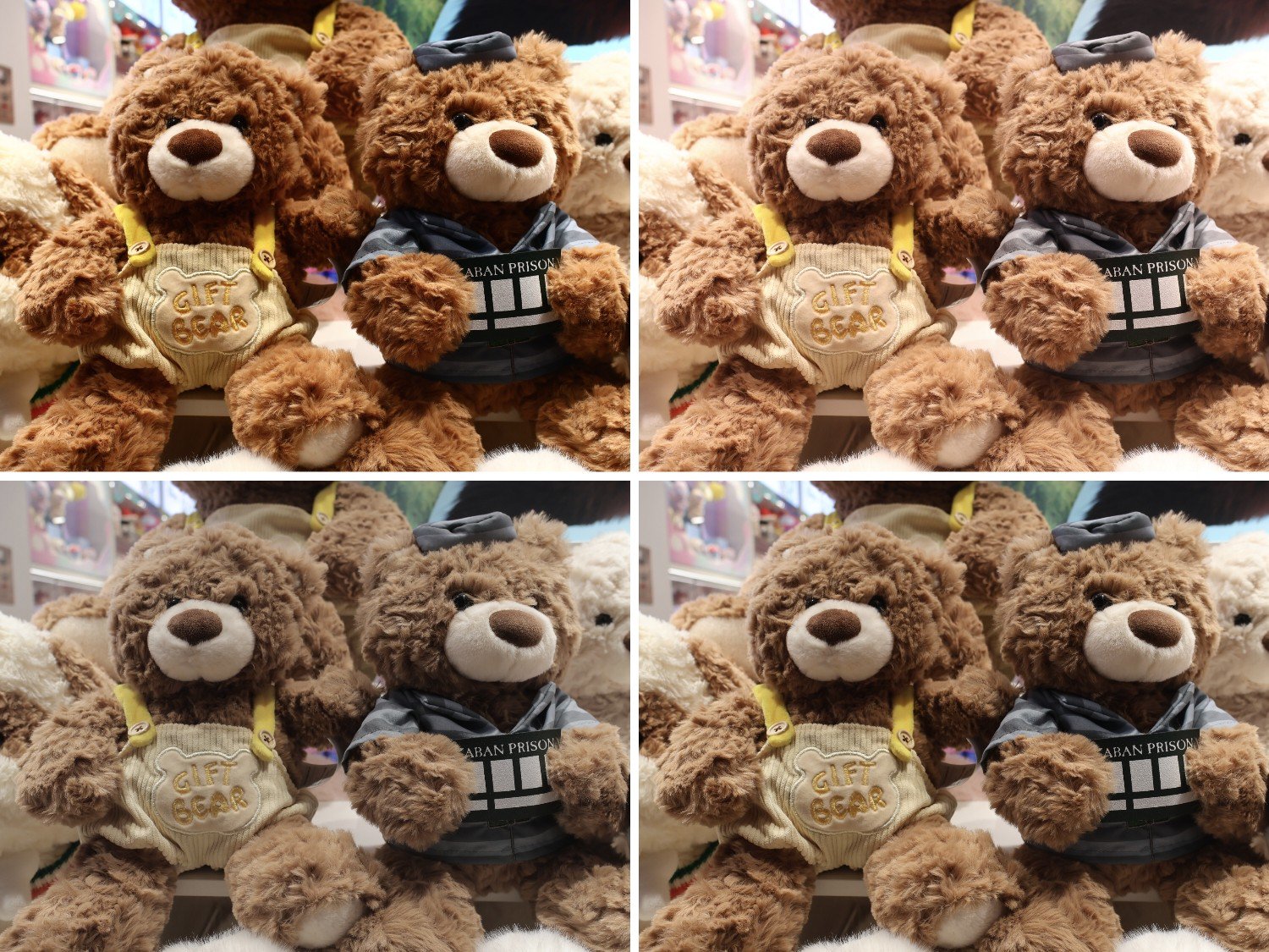 按顺序依次为常规照片和其它风格照片