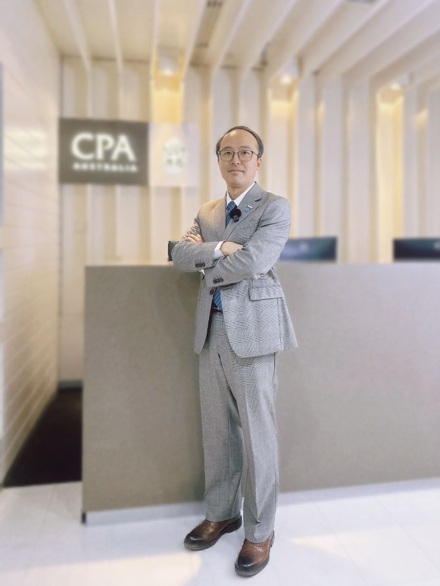 （澳洲会计师公会华东和华中区委员会会长、澳洲资深注册会计师金科，资料图）