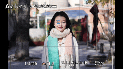 拍照时的人眼识别对焦