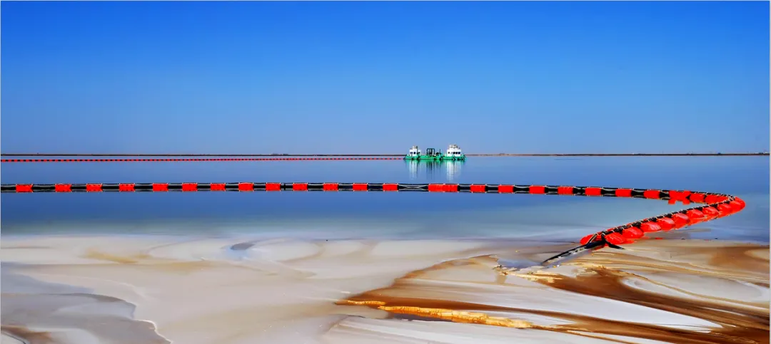 ​“盐湖提锂”实景图