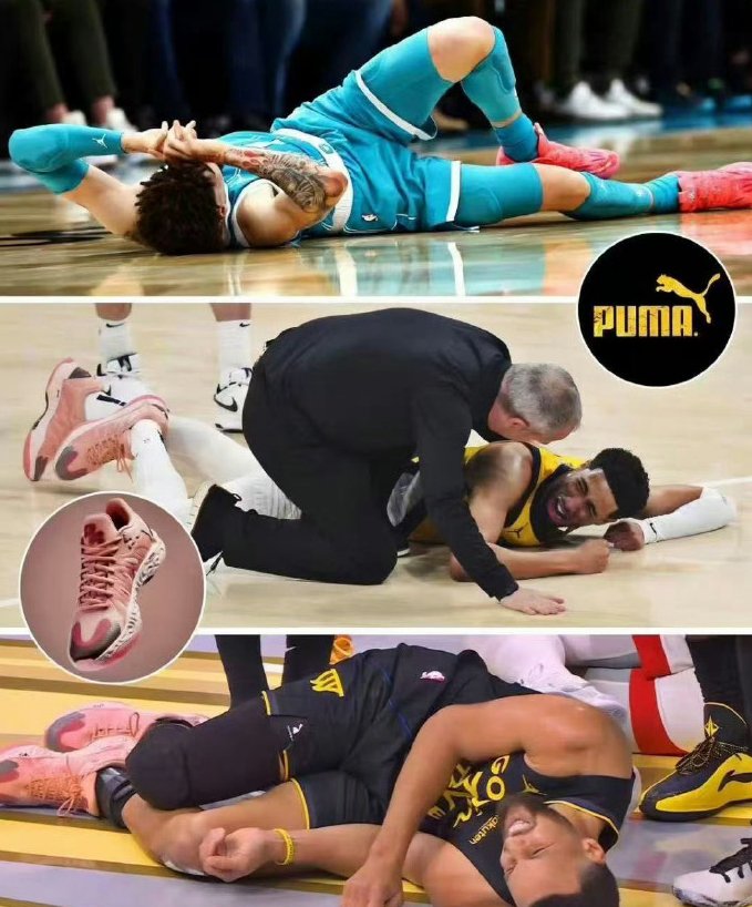 这品牌有毒？彪马旗下球星今年已重伤两人 库里首次上脚就受伤