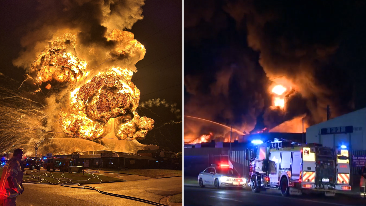 澳大利亚一工厂发生爆炸 原因不明