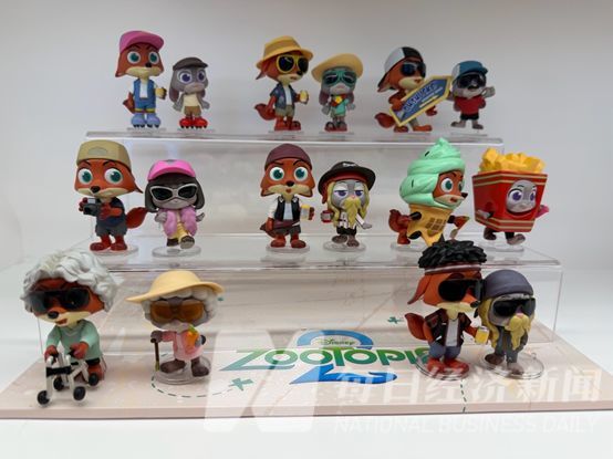 《疯狂动物城2》手办图片来源：每经记者毕媛媛摄