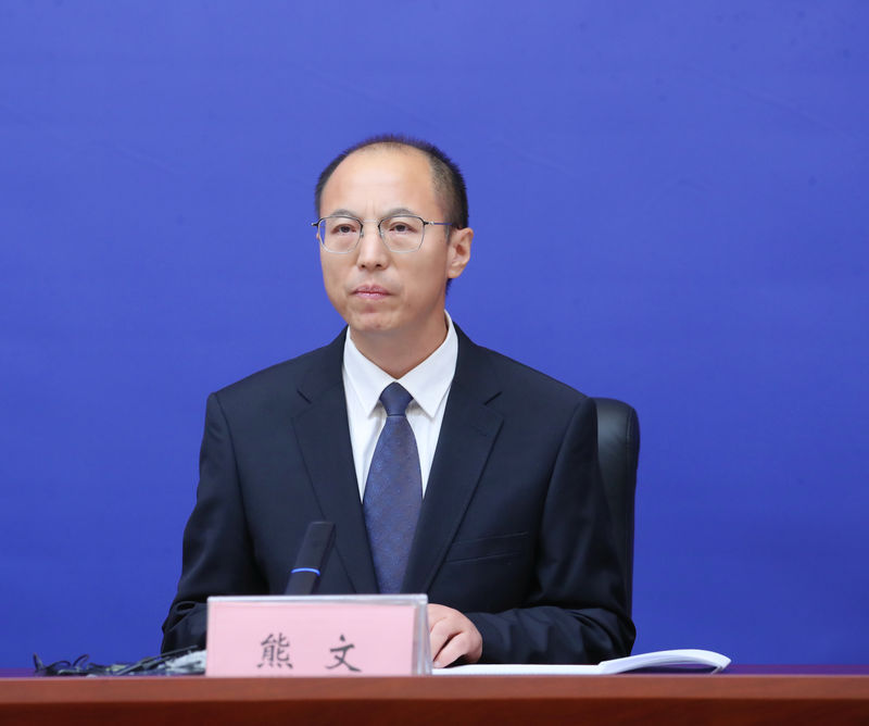 市場監管總局網數中心副主任熊文。市場監管總局供圖