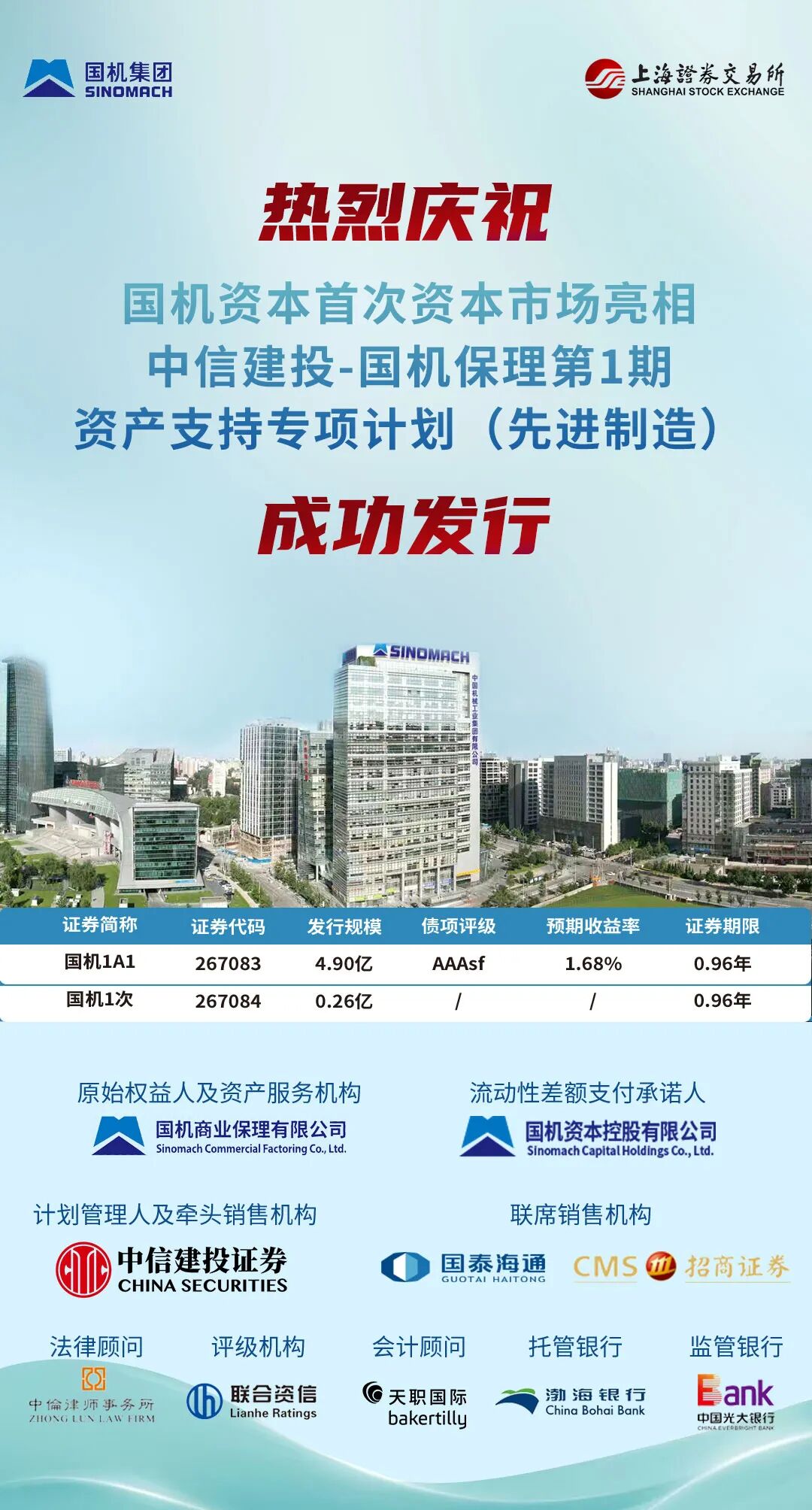 中信建投证券助力国机产投完成资产证券化产品首单发行|中信建投证券_新浪财经_新浪网