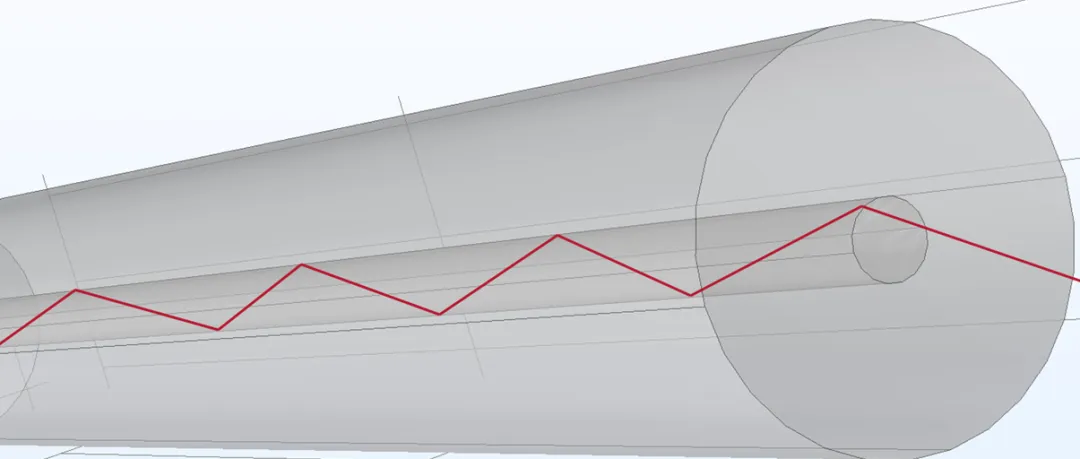 简单的光纤示意图