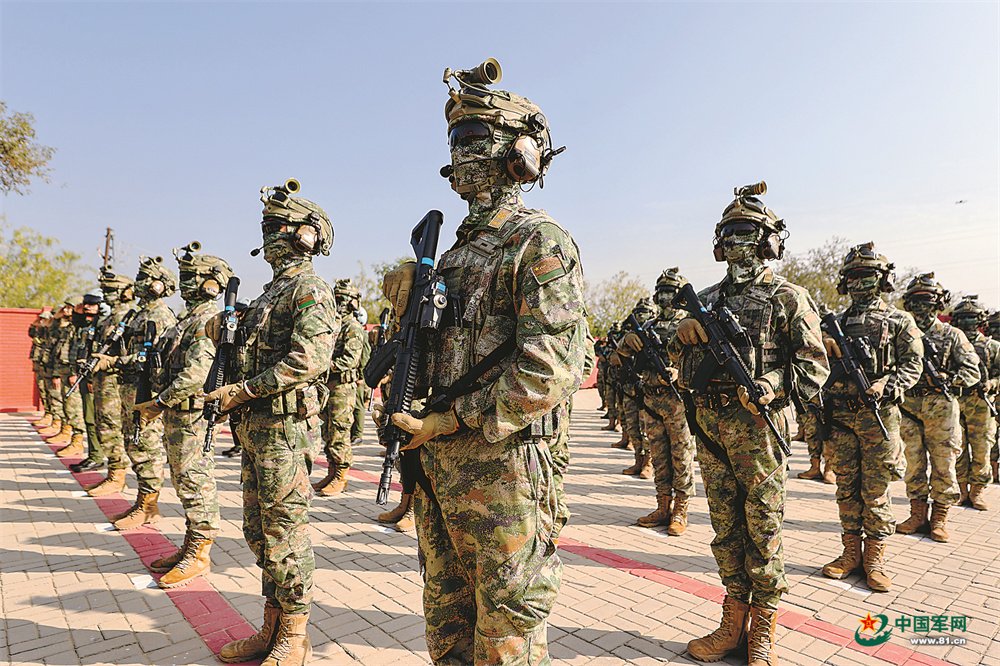 中巴“勇士-9”反恐联合演习举行