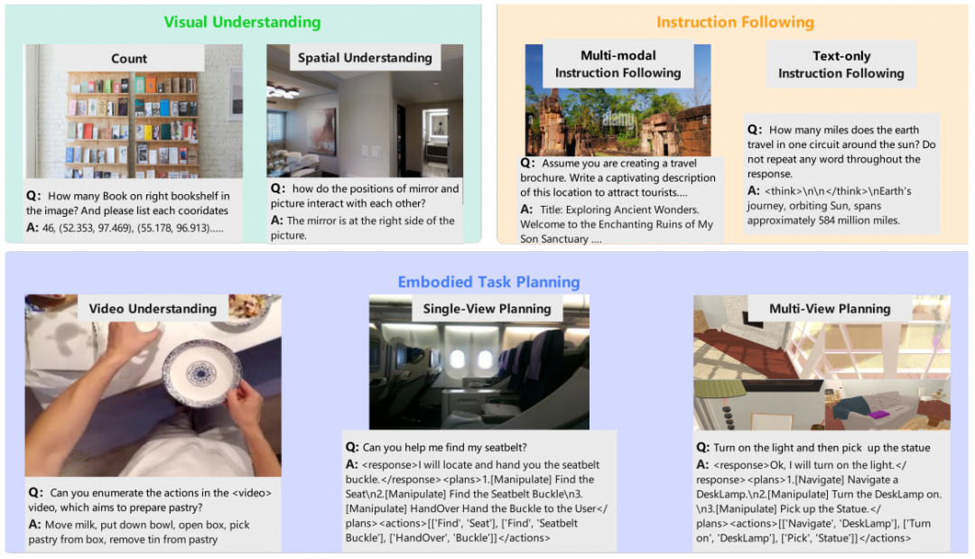 图 2: EmbodiedBrain 训练数据概览
