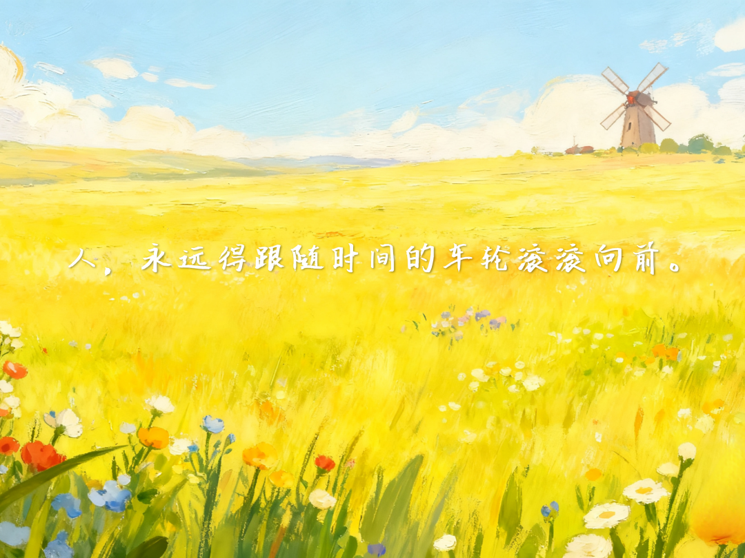 走着走着，就释怀了