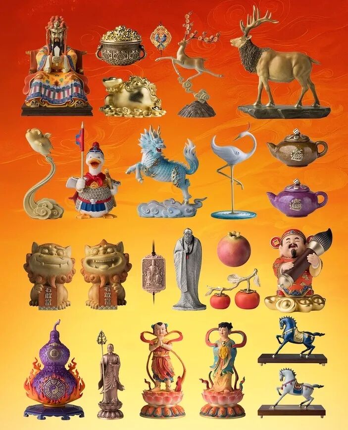 铜师傅国内IP系列/图源：铜师傅天猫官网