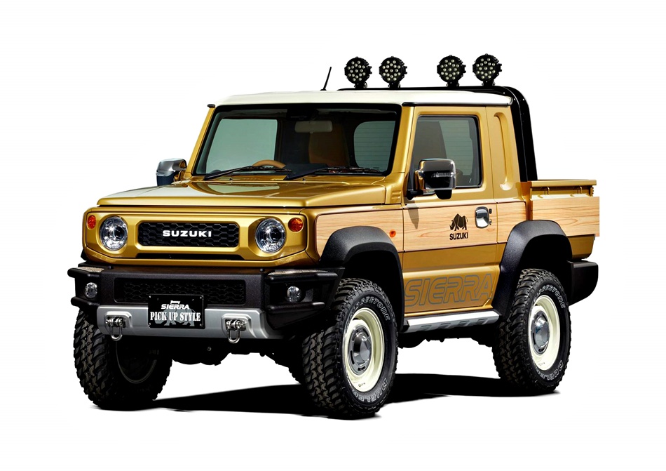 ▲ Sierra 皮卡版吉姆尼