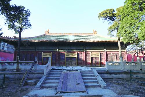 ▲九天应元雷坛南立面。