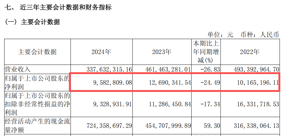 来源：海泰发展2024年年报