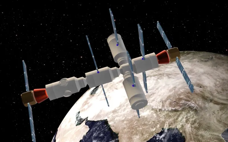 ▲ 印度 BAS 空间站概念图