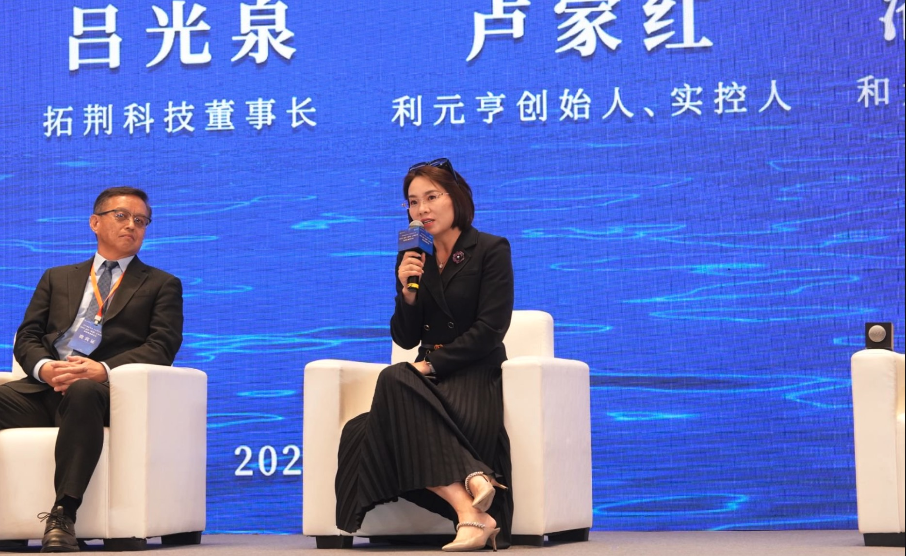 利元亨创始人、实控人卢家红 上海证券报 汪茂琨 摄