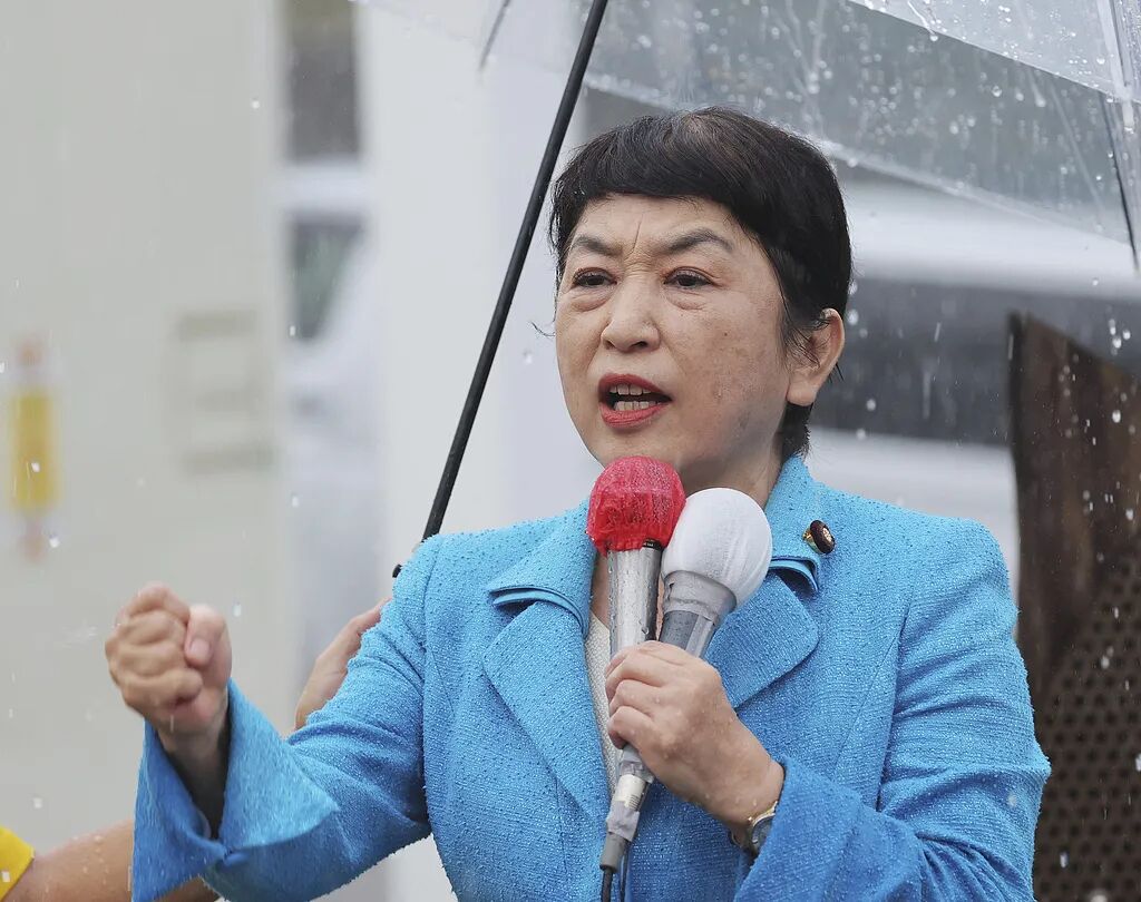 △日本社民党党首福岛瑞穗（资料图）