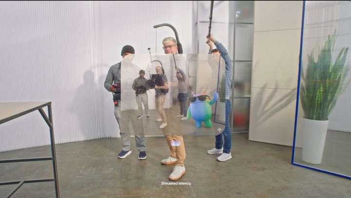 ▲ 用语音让 Gemini 拍摄、调用 Nano Bana 创作