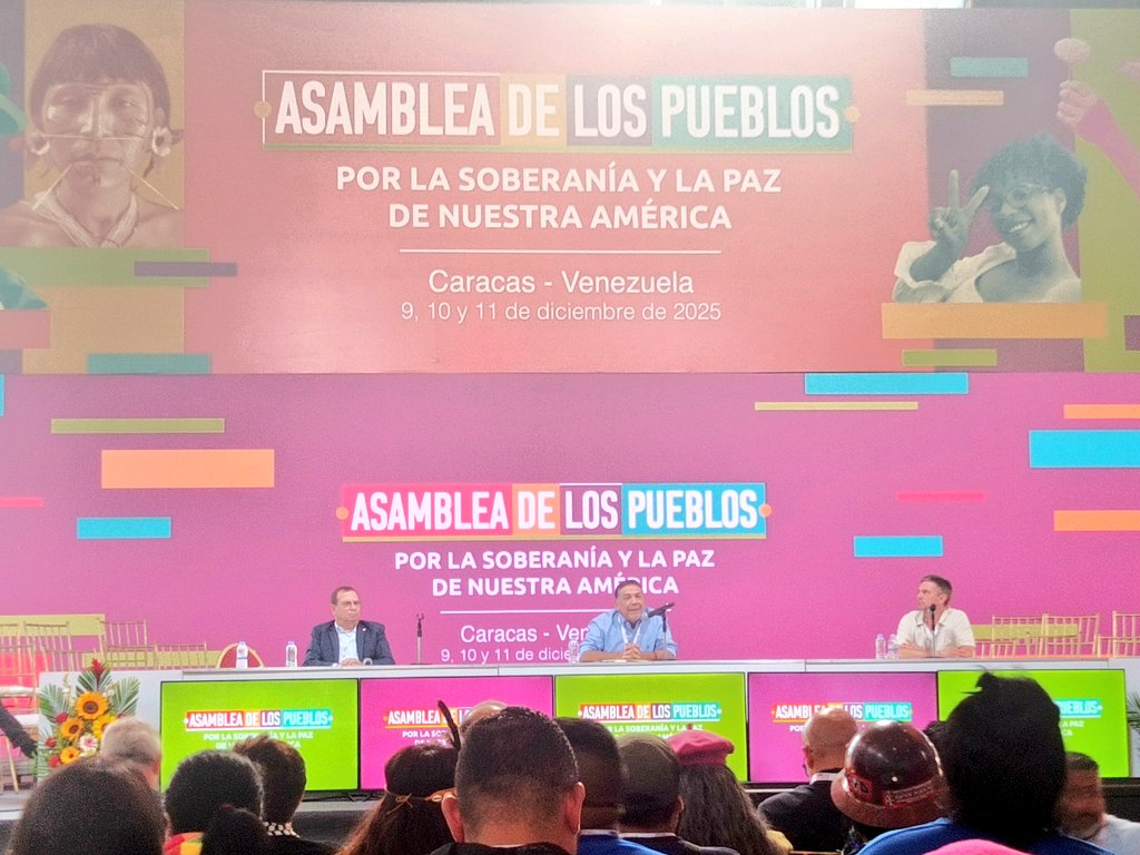 委内瑞拉举行美洲主权与和平人民大会