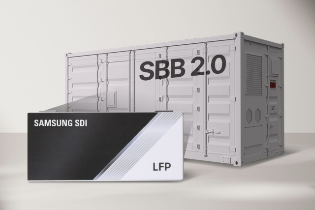 应用磷酸铁锂电池的储能系统解决方案SBB 2.0 来源：三星SDI官网