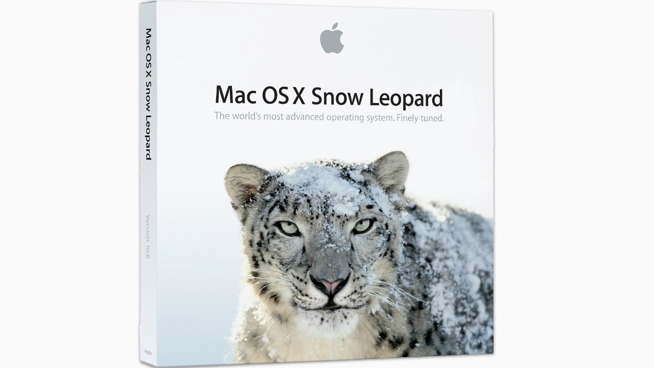 Mac OS X Snow Leopard，图源：苹果