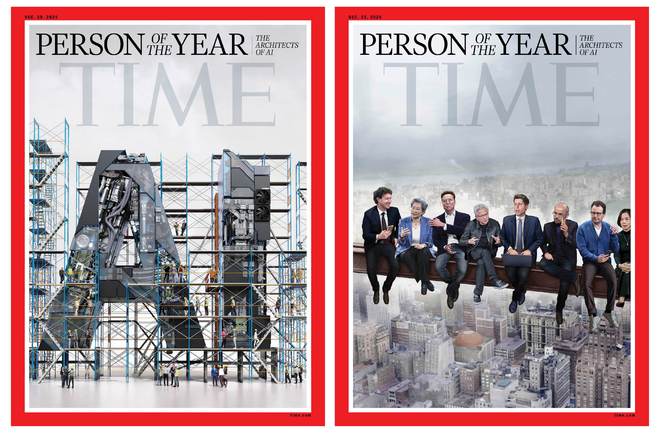 “AI的缔造者们”,《时代》周刊2025年度人物公布|时代_新浪财经_新浪网
