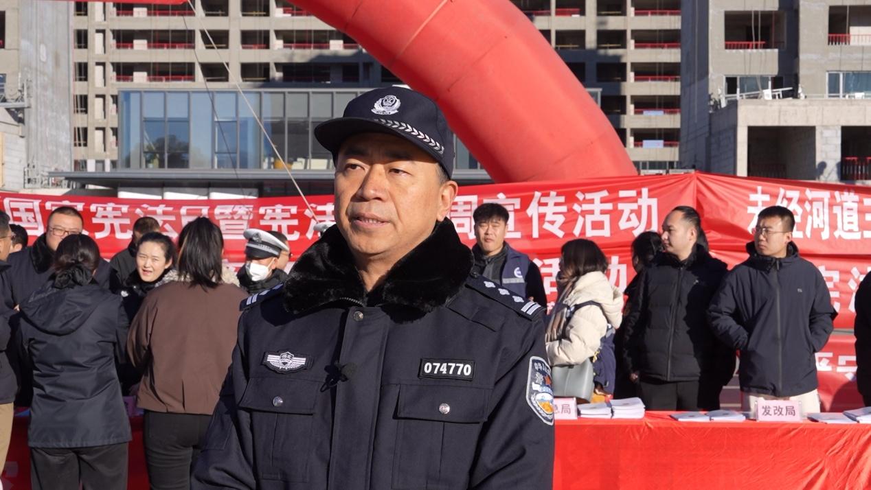 蔚县公安局副局长张海龙。 王意天摄