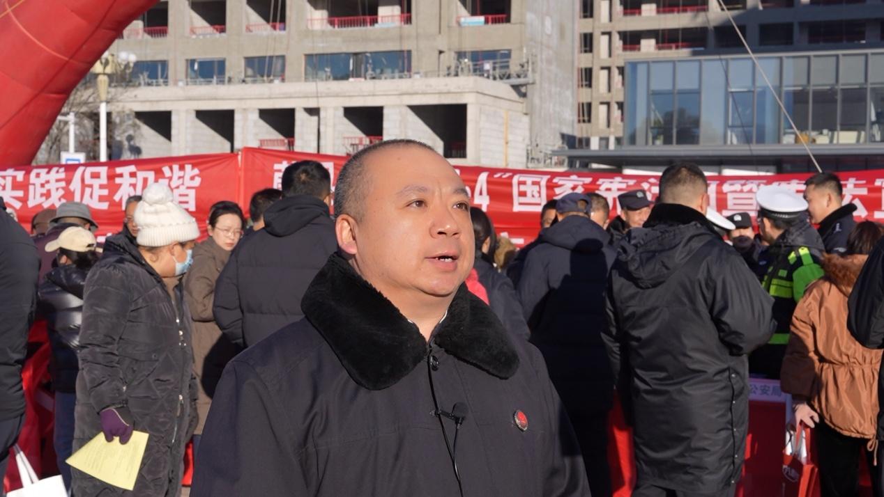 蔚县人民检察院政治部主任张智勇。 王意天摄