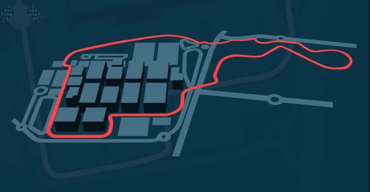 ▲ 马德里赛道地图