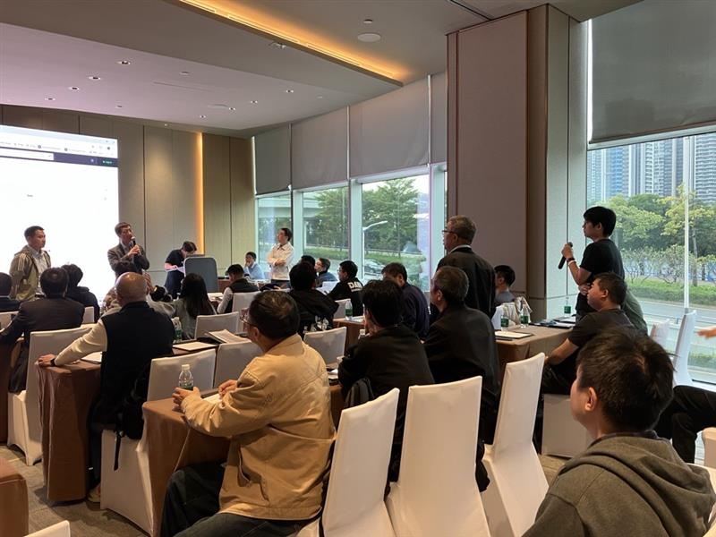 Nordic应用工程师解答现场观众的技术问题