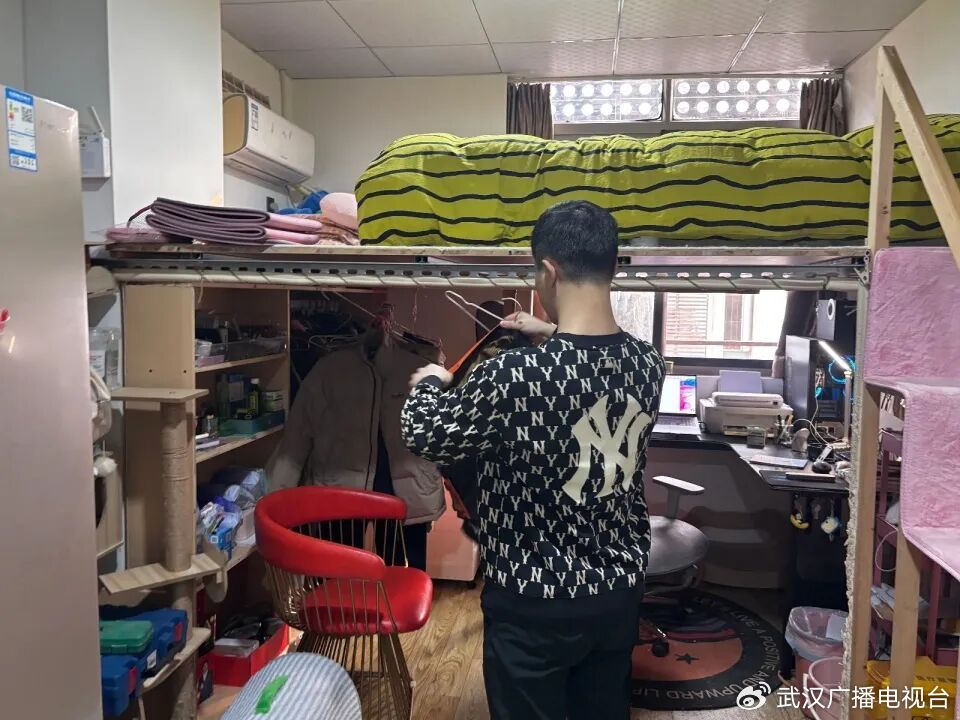 骑士王勇的房间。图/九派新闻 蔡晓萱