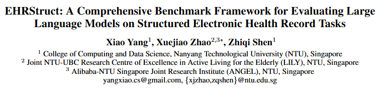 医疗 AI 迎来大考，南洋理工发布首个 LLM 电子病历处理评测