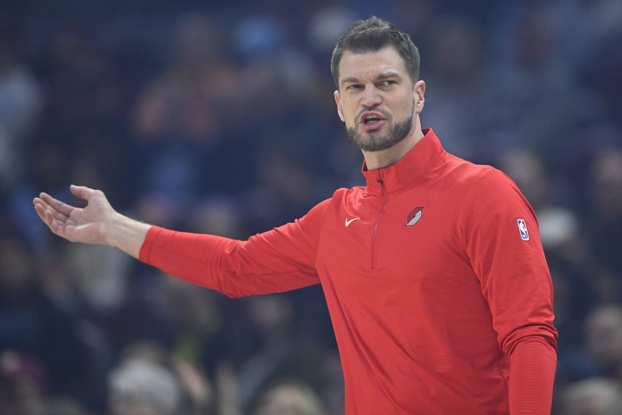 开拓者本场之前三分命中率联盟第30 今天面对勇士投出39中20