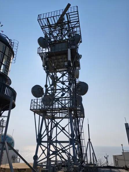 图：佘山岛基站