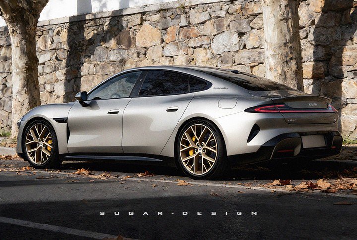 ▲小米 SU7 L 渲染图，图片来源：@SugarDesign